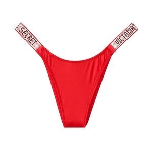 VS Bombshell Shine Strap Brazilian Panty